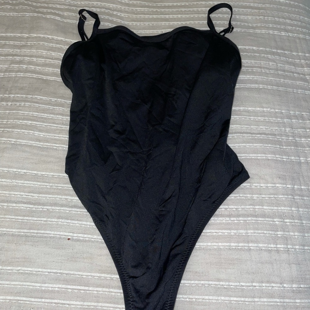 Shade & Shore one piece with criss cross back